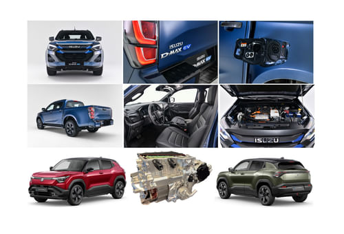 Isuzu’s first all-electric pickup uses compact e-Axle as will Maruti e-Vitara