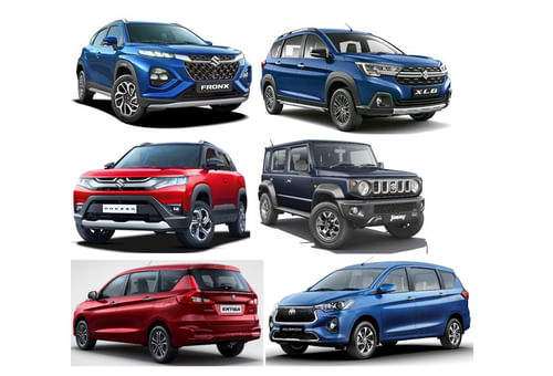 Maruti Suzuki’s SUV and MPV production jumps 100% to 58,226 units in January 2024