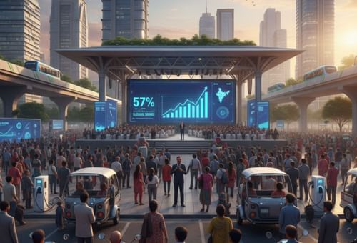 Accelerating to Zero Coalition: India Commands 57% of Global Electric Three-Wheeler Sales in 2024