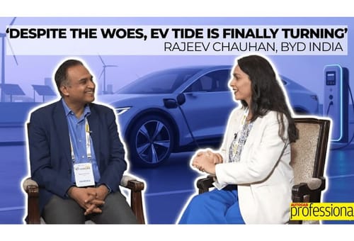 Video - Supply Chain Bottlenecks Are the Biggest Barrier to 15% EV Penetration by 2030: BYD India