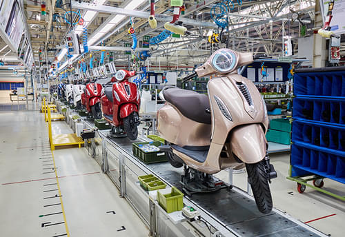 Bajaj Chetak production plunges by 47% in July due to shortage of rare earth magnets