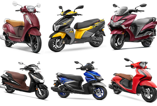 125cc scooters power Top 10 list in April-October