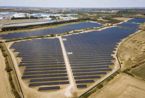 JLR’s new solar farm to supply 31% of energy needs at its HQ