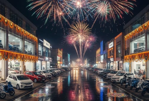 Auto Retail Demand Stays Firm After Festive Peak; Two-wheelers Up 38%, PVs Up 31%