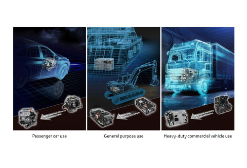 Toyota develops third-gen fuel cell system for cars and CVs