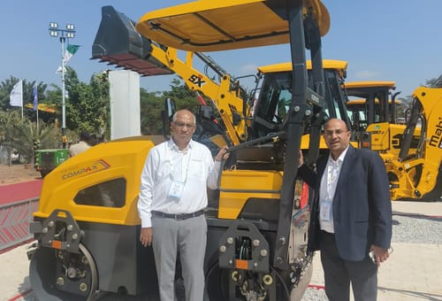 Mahindra Launches COMPAX Mini Compactor at EXCON 2025