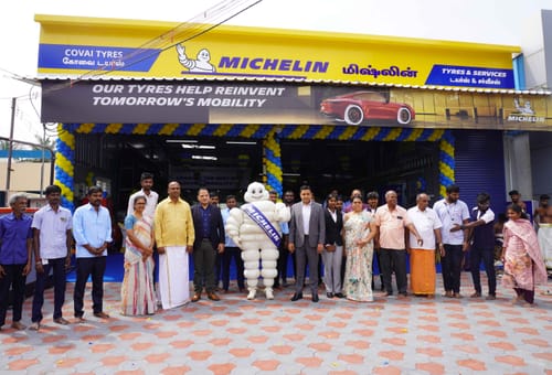 Michelin Opens Three Stores in Tamil Nadu