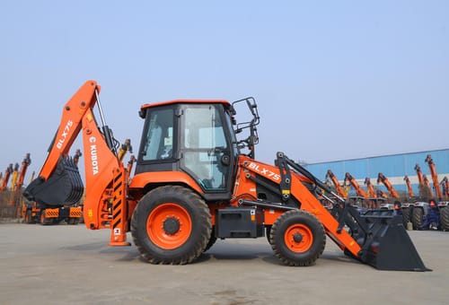 Escorts Kubota Launches New BLX 75 Backhoe Loader under E-Kubota Brand in India