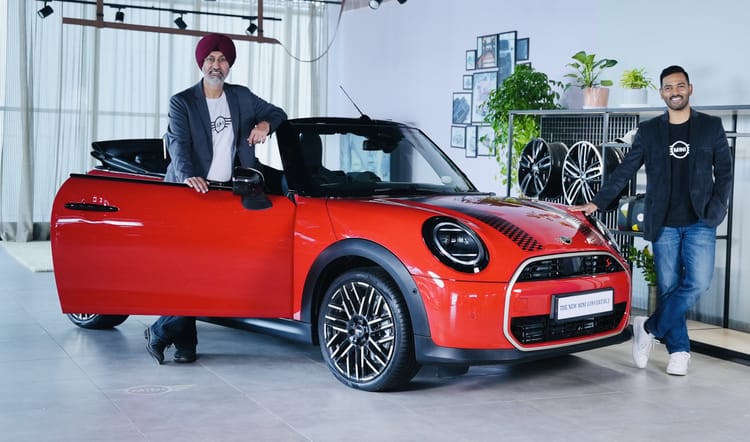 (L-R)Hardeep Singh Brar, President and CEO, BMW Group India & Abhinandan Gopalsetty, Director, MINI India