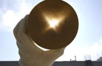 sunburst through a catalytic converter