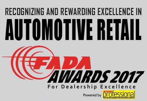 FADA Awards 2018 - recognising and rewarding excellence in automotive retail