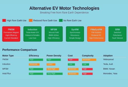 Rare Earth Blockage: A Look at Alternate Technologies