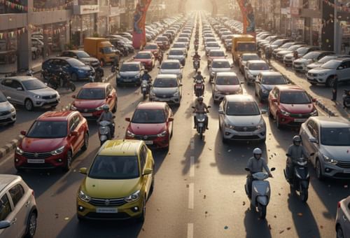 Indian Auto Sector Records Retail Growth in October 2025 Led by GST Reforms: ICRA