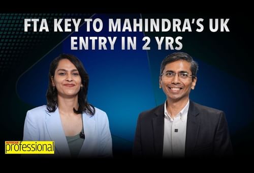 Video - Mahindra Gears Up for UK Entry, Eyes Boost from India–UK FTA: Nalinikanth Gollagunta