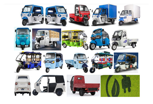 Electric 3W Sales Grow 4% in August to 63,500 Units; Top 25 OEMs Revealed