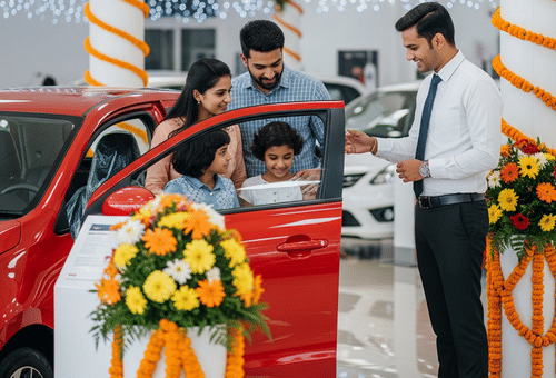 Rural India Outpaces Cities in Car Bookings Post-GST Cut